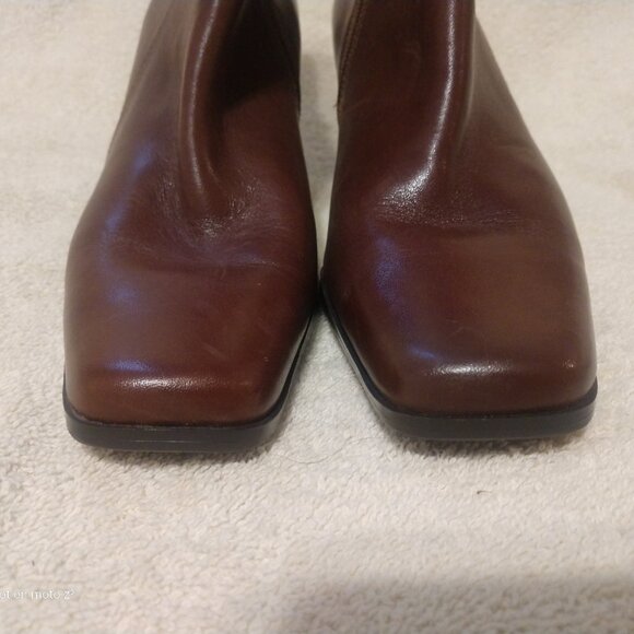 White Mountain genuine leather ankle boots - Picture 6 of 9